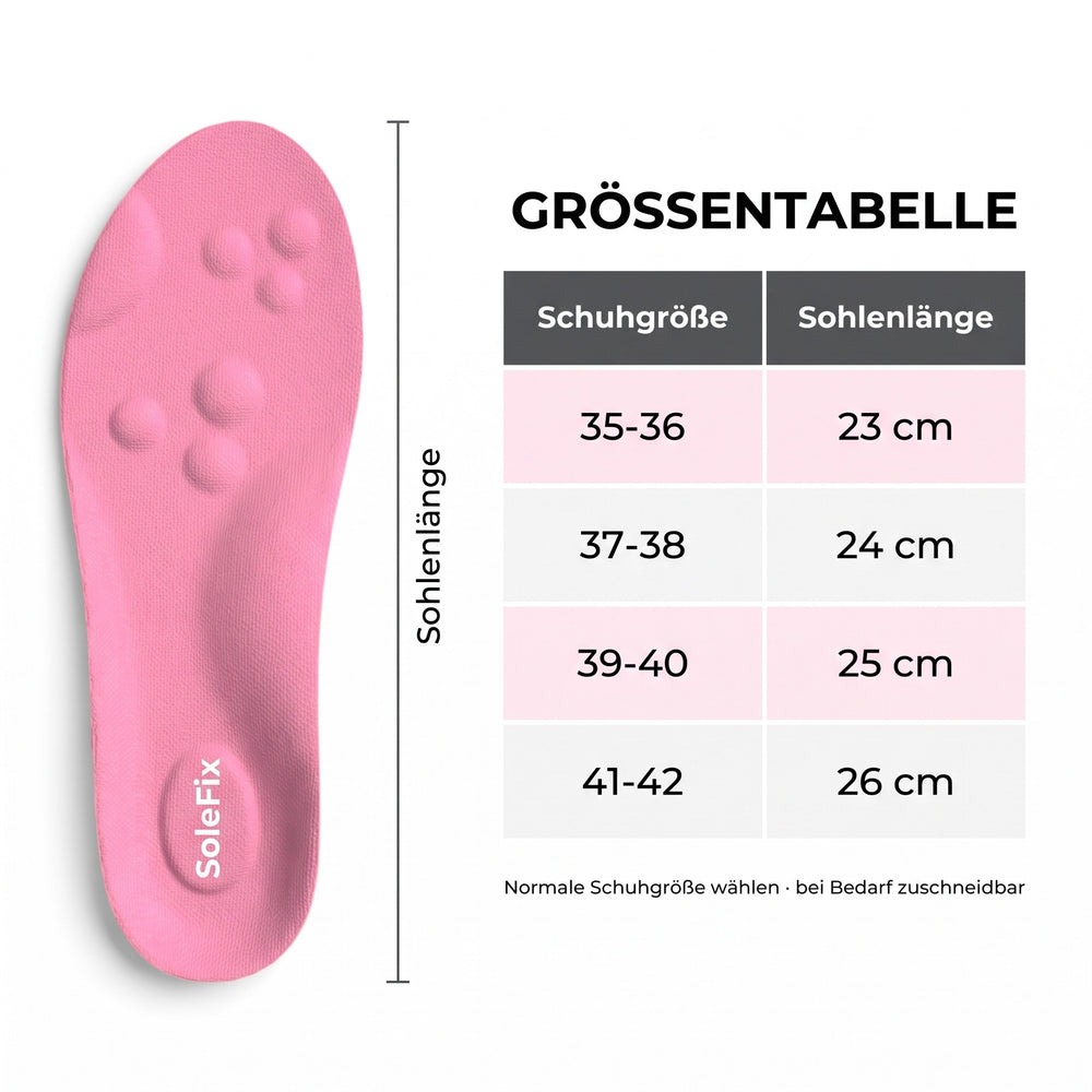 SoleFix™ - Massage Schuhsohlen für Frauen