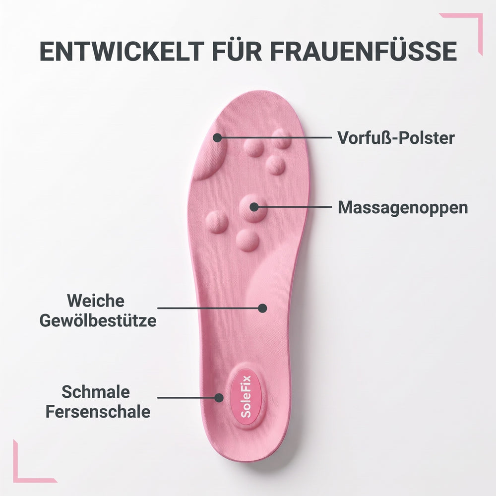 SoleFix™ - Massage Schuhsohlen für Frauen